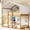 Natural, variant on Harper & Bright Designs Twin over Twin House Bunk Bed with Beige Tent, Twin Size Bunk Beds with Ladder for Girls Boys, Espresso