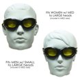thumbnail image 3 of Bikershades Motorcycle Goggles Bike Riding Skiing Snowboarding Foam Cushion Sunglasses, 3 of 5