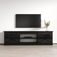 thumbnail image 5 of Granero 01 TV Stand for TVs up to 90", Modern High Gloss 79" Entertainment Center, TV Media Console with Storage Cabinets, 5 of 5