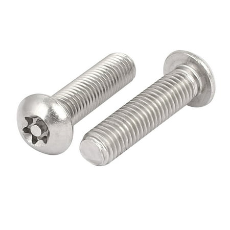 Irwin Torx Screws - M10x40mm 304 Stainless Steel Button Head Torx Security Machine Screws 2pcs