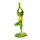 thumbnail image 5 of Figura de resina, obra de arte, regalo decorativo de cumpleaños, estatua de rana de yoga verde, adorno Estilo C, 5 of 9