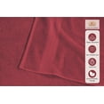 thumbnail image 3 of Casa Platino 24 Piece Towel Sets for Bathroom - Quick Dry Bath Towels, Includes Bath Sheets, Hand Towels, Washcloths - Biking Red, 3 of 7