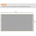 thumbnail image 3 of Homiyad 10x12 Gazebo with Netting, Canopy Tents with Zippers, black rings, high-quality polyester, Washable, (Sidewall Only) Cream | Aosom.com, 3 of 8
