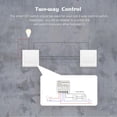 thumbnail image 3 of 10A Mini WiFi Smart Switch Supporte 2-way control, 3 of 5
