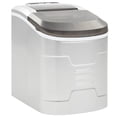 thumbnail image 2 of vidaXL Ice Cube Maker 0.6gal 33.1lbs/24h Automatic Making Machine Silver/Black, 2 of 30