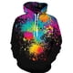 thumbnail image 3 of Sudadera con capucha para hombre y mujer, suéter con estampado 3D de grafiti de arcoíris, ropa de calle de gran tamaño, Y2K, novedad, 3 of 5