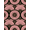 Pink Black, Pattern 10, variant on ODIKA 8'x10' Washable Area Rug Grey Contemporary Punk Interlocking Brushstroke Swirl Pink Abstract Refined for King Size Bedroom Under Bed, Master Suite, Non-Shedding, Easy Care