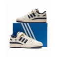 thumbnail image 3 of Size 10- Ad-id-as Originals Men's Forum 84 Low Shoes, Off White/Shadow Navy., 3 of 5