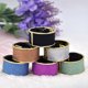 thumbnail image 4 of Sonducket Matte Hair Bands Round Frosted Snag Free Ponytail Ring Bobbles sin costuras para mujeres niñas accesorios de estilo Accesorio para el cabello Naranja, 4 of 6
