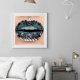 thumbnail image 4 of Cuadros Decorativos 5D diamante pintura labios abstractos taladro redondo completo Rhinestone DIY arte de la pared Tmvgtek embutido en tela, 4 of 9