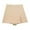 Khaki, variant on RUTAYY Women High Waisted Mini Solid Color Slim Fit Short Skirt Pants A-Line Skirt Flowy Swing Skirts