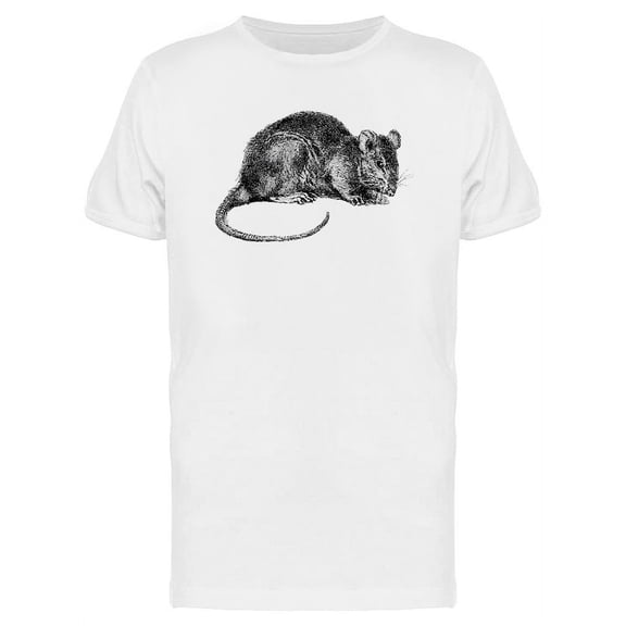 Rat Vintage Design T-Shirt Men -Image by Shutterstock, Male XX-Large