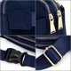 thumbnail image 5 of Riñonera para hombre y mujer, de nailon, impermeable, ligera y delgada, con 3 bolsillos con cremallera, 5 of 7