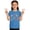 1-Light Blue1802, variant on WOYY Short Sleeve T Shirt for Girls Kids Casual Knit Round Neck Graphic Tee, Sizes 1-13
