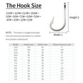 thumbnail image 4 of facefd Universal Octopus Fishing Hook Lure Fishing Hook Line Connector Stainless Steel Fishing Tackles, 4 of 8