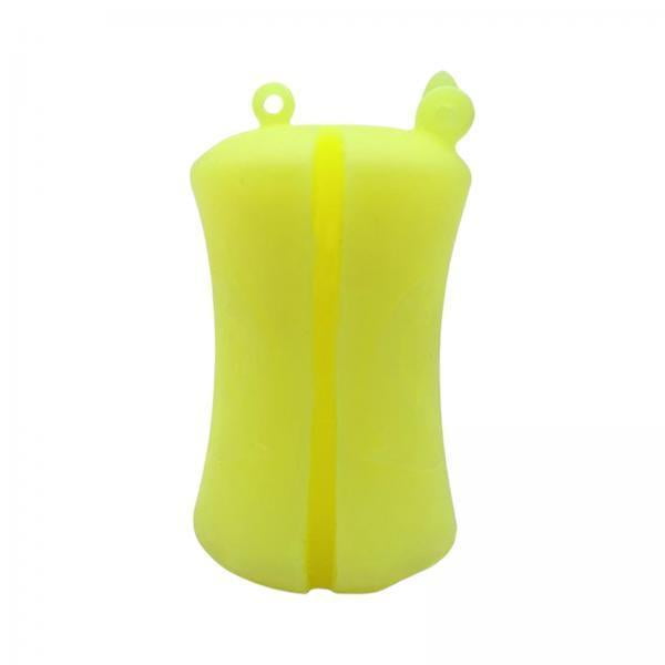 Bola de caña de pescar,Caña de pescar Bola fija Varilla de bola,Bola de barra de paquete de retractor de varilla de silicona portátil,Clip de protección reutilizable para caña de Cola Bola de caña de pescar