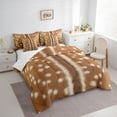 thumbnail image 3 of Castle Fairy Boys Girls Deer Print Twin Bedding Sets,Jungle Animal Bedding Comforter Set, 3 of 8