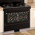 thumbnail image 3 of 2 Pcs Pioneer Flower Floral Print Pattern Kitchen Towels, Funny Microfiber Dish Towel Set, 18" X 26" Tea Towels, 3 of 6
