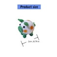 thumbnail image 5 of WINDLAND Colorful Glass Pig Miniature Figurine Crystal Ornament for Artistics Home Decoration and Special Gift Giving, 5 of 11