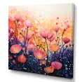 thumbnail image 2 of Designart "Oasis of Coral III" Abstract Landscape Canvas Print, 2 of 5