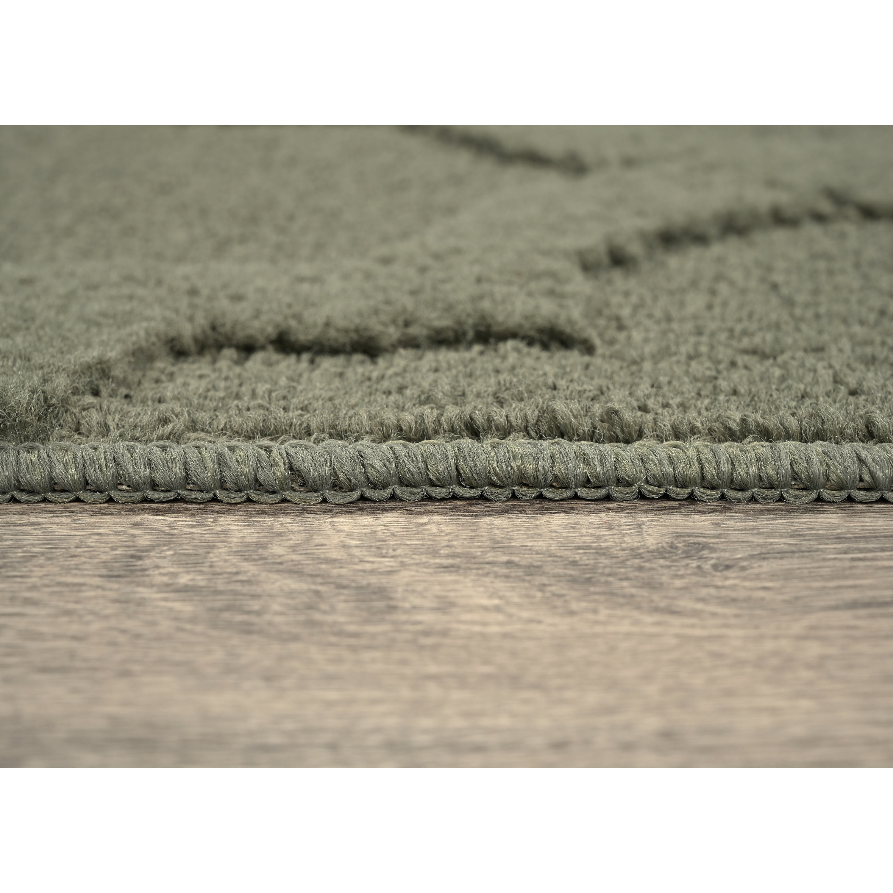 Garland Rug Quatro Polypropylene Sage Indoor Area Rug, 4' x 6'