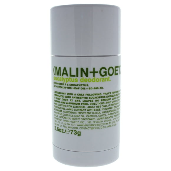 Bâton Déodorant Eucalyptus par Malin + Goetz pour Homme - Bâton Déodorant 2,6 oz