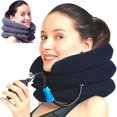 thumbnail image 2 of Inflatable Cervical Neck Traction Mechanism Improve Spinal Alignment Reduce Neck Brace Adjustable(Blue), 2 of 6