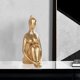 thumbnail image 4 of Estatua de postura de yoga de meditación, figura de yoga, escultura de decoración del hogar, abstracta Estilo A, 4 of 8