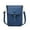 Blue, variant on Womens Shoulder Bags Fashionable Handbag Shoulder Crossbody Mobile Phone Bag Solid Color Women's Bag Blue