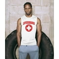 thumbnail image 2 of Officially Licensed Lifeguard Muscle Tank, Tee Shirt For Men, Adults, Unisex., 2 of 4