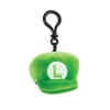 Club Mocchi-Mocchi- Nintendo Luigi Hat Clip-On Plush Stuffed Toy