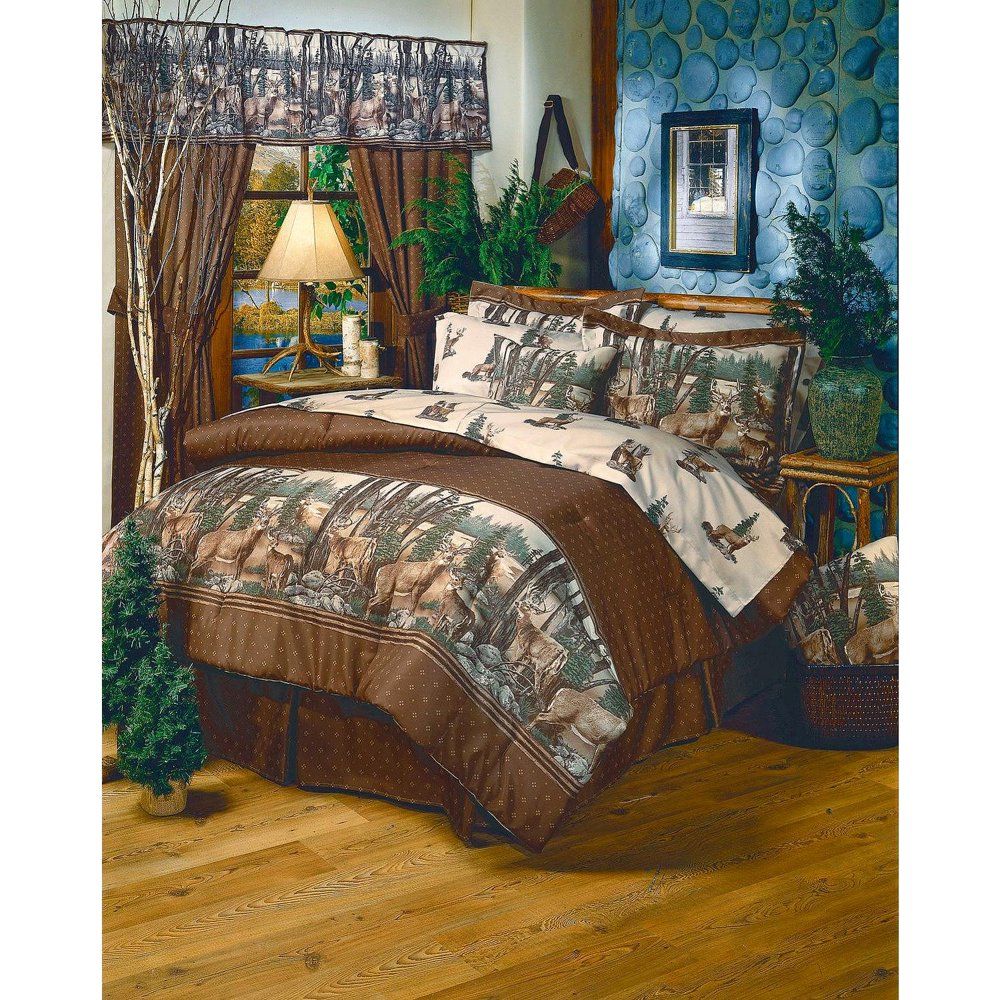 Blue Ridge Trading Unisex Whitetail Dreams Full Comforter Set