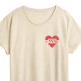 thumbnail image 3 of Star Wars - Valentine Heart Logo - Women's Short Sleeve Graphic T-Shirt, 3 of 5