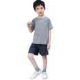 thumbnail image 3 of Boy Baby Clothes Toddler Boys Clearance Sale Summer Outfit Sets Kids Spring Cotton Round Neck Printed Short Sleeve Training 0 3 6 12 18 24 Months Children's Outfits Pajama Set Two Pieces, 3 of 5