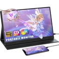 thumbnail image 3 of Monitor táctil de altavoces duales con pantalla electrónica de 15,6 pulgadas para teléfono PS3/4 WDOplteas Para estrenar, 3 of 8
