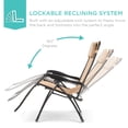 Best Choice Products Oversized Zero Gravity Chair, Folding Outdoor