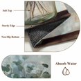 thumbnail image 6 of 5'x8' Area Rugs, Summer Eucalyptus Indoor Outdoor Area Rug for Living Room Bedroom, Spring Leaves Botanical Floral Washable Bathroom Rugs Kitchen Floor Carpet Mats Home Decor Aesthetic, 6 of 8