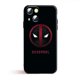 thumbnail image 3 of Funda de Deadpool divertida de Marvel para Apple iPhone, 15, 14, 13, 12, 11, Mini, XS, XR, X, 6S, 6 Pro, Max Plus, cubierta negra, 3 of 5