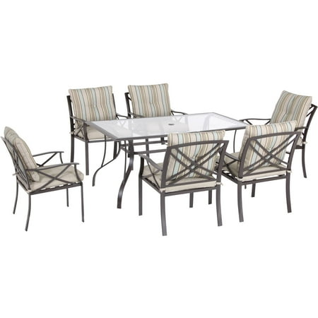 Redford 7 Piece Patio Dining Set Seats 6 Box 2 Of Redford 7 Piece Patio Dining Set Seats 6 Box 2 Of