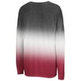thumbnail image 3 of Women's Colosseum Black Indiana Hoosiers Winkle Dip Dye Long Sleeve T-Shirt, 3 of 3
