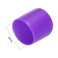 thumbnail image 3 of 20pcs Rubber End Caps 30mm ID Vinyl Round Tube Bolt Cap Cover Screw Thread Protector Purple, 3 of 5