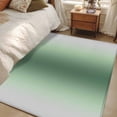 thumbnail image 5 of Sage Green Grey Ombre 3'x5' Washable Rug, Farmhouse Gradient Minimalist Non-Slip Area Rugs for Entryway Kitchen Classroom, StainResistant Dorm Throw Carpet, Low Pile Soft Indoor Floor Mat, 5 of 9