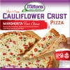 Milton’s Craft Bakers Gluten Free Margherita Cauliflower Thin Crust Pizza,Tomato Sauce,11oz (Frozen)