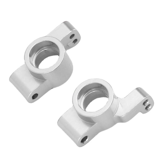 2PCS RC Rear Steering Cups, Alloy Steering Replacement Parts Left Right Rear Strength Cup Change for 1/24 Scale Cars