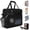 Black - Side Opening, variant on Portable Carrying Bag for Ninja Slushi Machine FS300/FS301 - Dustproof Travel Storage Bag Cover for Slushie Machine (Front-Opening, Black)