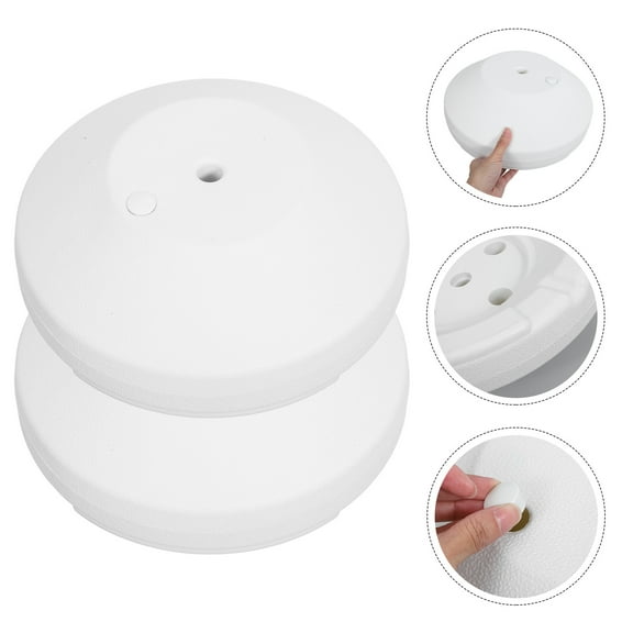 MLINS  2 Pcs Balloon Weight for Arch Weights Stand Stands Base Water Fillable White