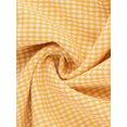 thumbnail image 5 of INSPIRE CHIC Women's Ruffle Peter Pan Collar Casual Button up Checkered Dress XS Yellow, 5 of 5
