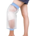thumbnail image 1 of Housse de Genou Imperméable pour Douche Adulte après Chirurgie, Housse de Douche Imperméable pour Remplacement de Genou Blessure Brûlures Cassées, Douce Extensible Réutilisable, 1 of 5