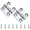 Square 1.6 inch × 1.6 inch 2 Pack, variant on Boat Hinges,Round Hinge Heavy Duty Boat Hatch Casting Hinge 316 Stainless Steel Cabinet Door Hatch Hinges for Boat Yacht with Screws (2-1/2 inch 4 Pack)