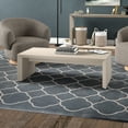 thumbnail image 2 of Evelyn&Zoe Storage Medium Density Fiberboard Coffee Table, Alder White, 2 of 8